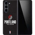 NBA Portland Trail Blazers Distressed Galaxy Z Fold5 5G Skin